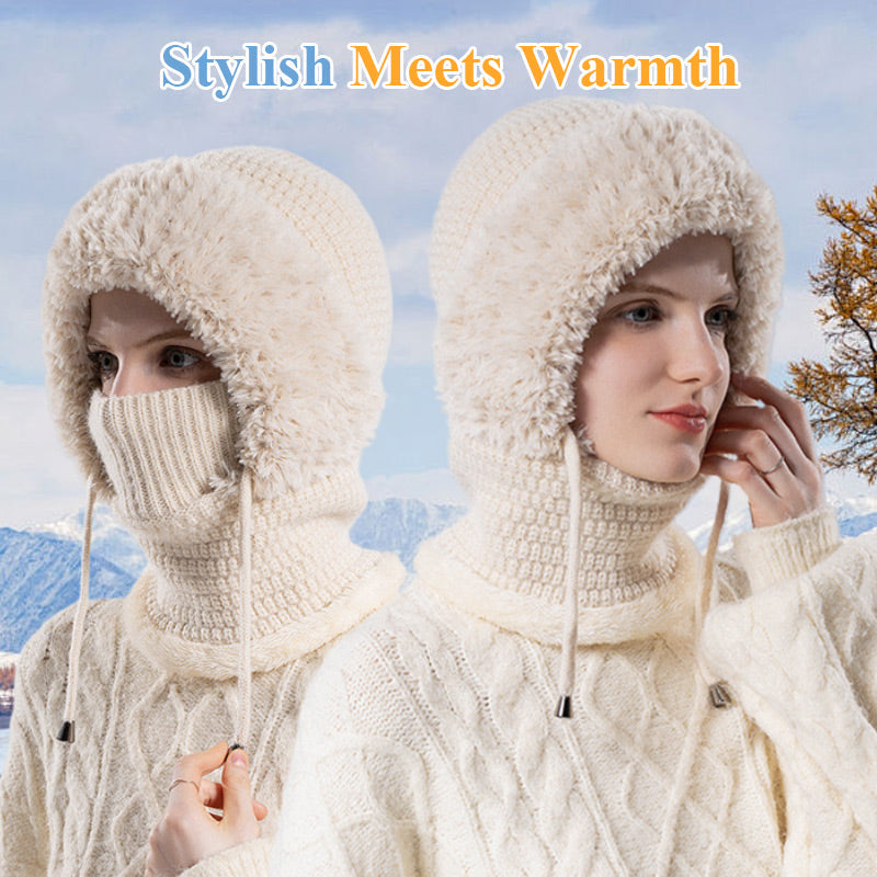 Women's Outdoors Windproof Scarf Hat