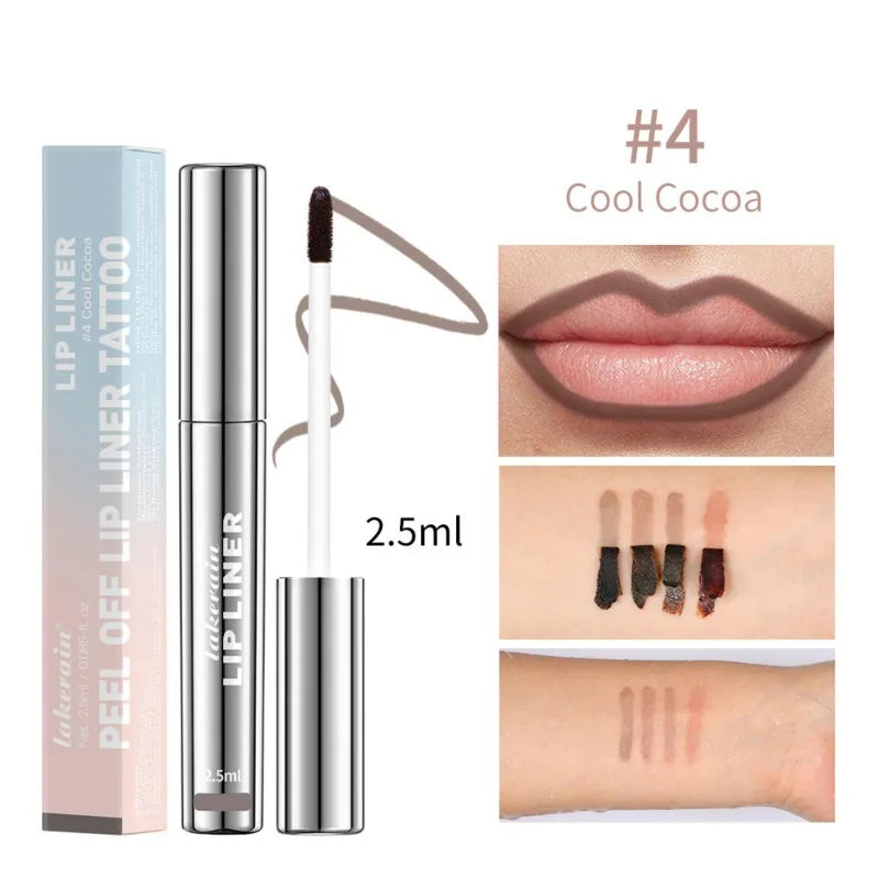 Peel & Stay Lip Liner – 4 Farben, Matt & Wasserfest