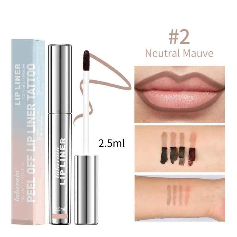 Peel & Stay Lip Liner – 4 Farben, Matt & Wasserfest