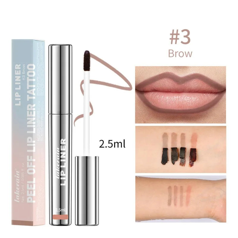 Peel & Stay Lip Liner – 4 Farben, Matt & Wasserfest