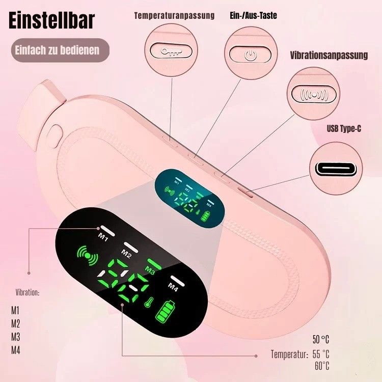 Menstruationswärmegürtel – Lindert sofort Schmerzen!